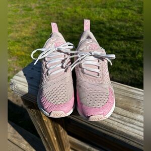 Nike Women’s Pink and Light Gray Air Max Sneakers 5.5 or 4Y